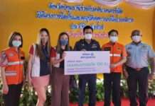 อลิอันซ์ อยุธยา มอบหมวกนิรภัย 100 ใบ ร่วมรณรงค์ขับขี่ปลอดภัยช่วงเทศกาลสงกรานต์